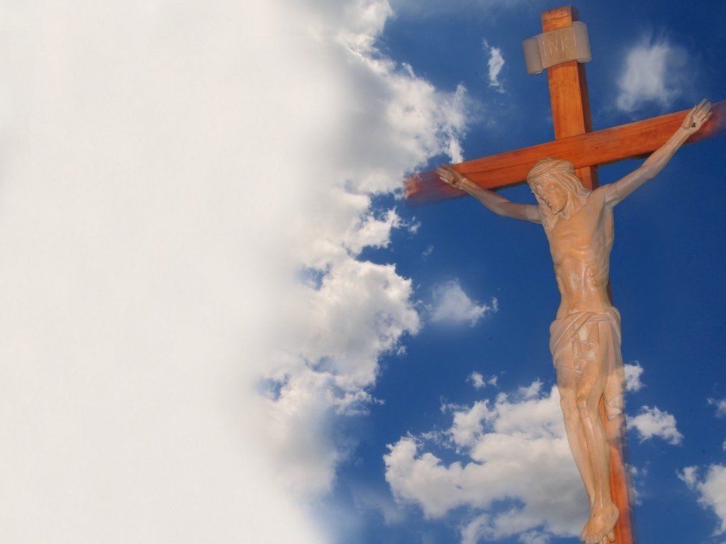 Jesus crucified Wallpaper Download | MOONAZ