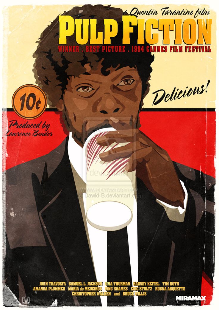 pulp fiction jules art