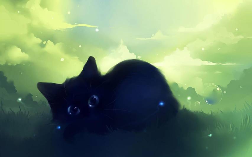 Kawaii Anime Cat Wallpapers