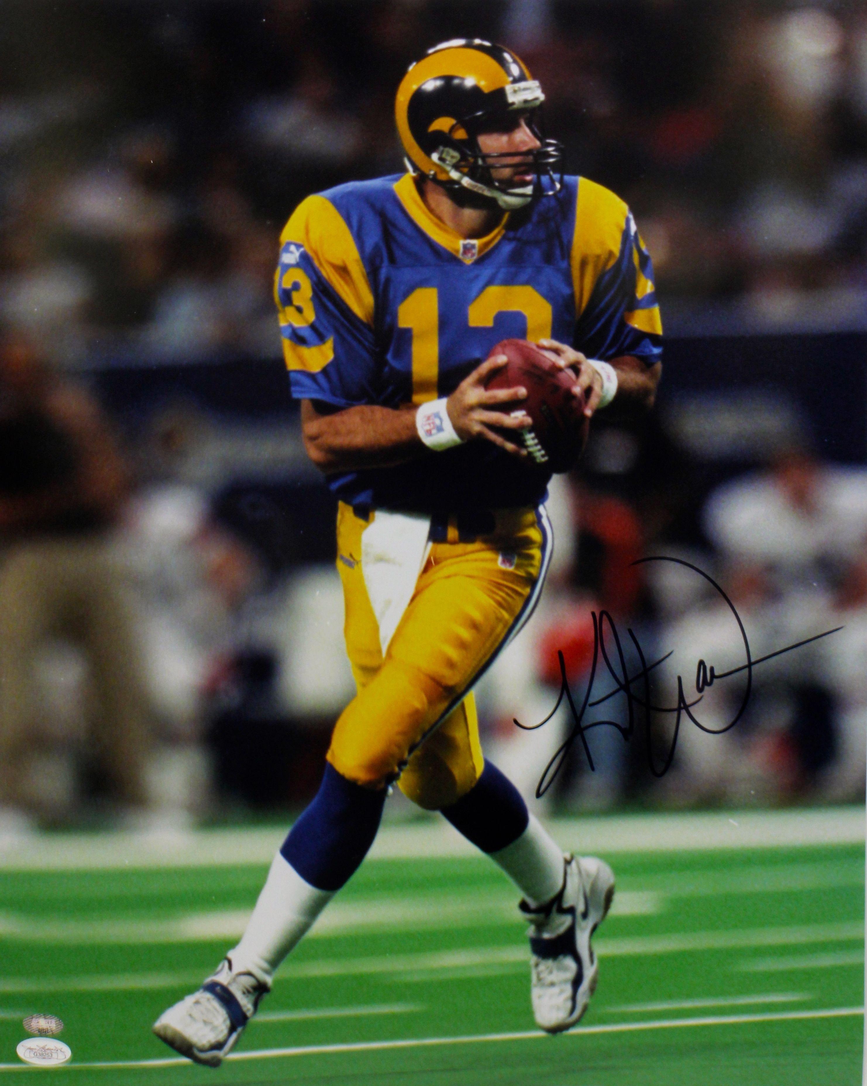 Kurt Warner Signed LE Rams Super Bowl XXXIV MVP 16x20 Photo (JSA COA)