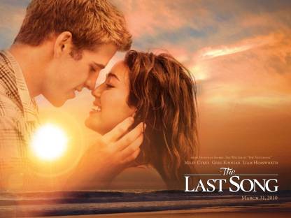 Akhuratha poster movie the last song hemsworth liam cyrus song last hd wallpaper background fine art print