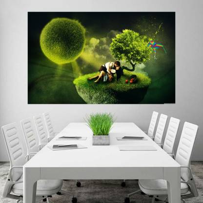 Love story wallpaper poster no framed large painting on canvas wall art picture for home decoration wall decor poster d poster
