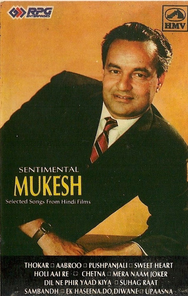 Mukesh â sentimental mukesh cassette