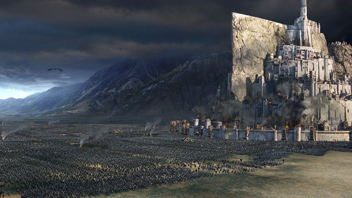 Minas Tirith - Il Signore degli Anelli wallpaper (3067653) - fanpop