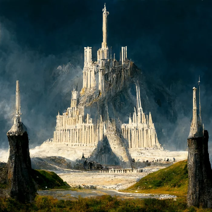 Minas Tirith - Il Signore degli Anelli wallpaper (3067653) - fanpop