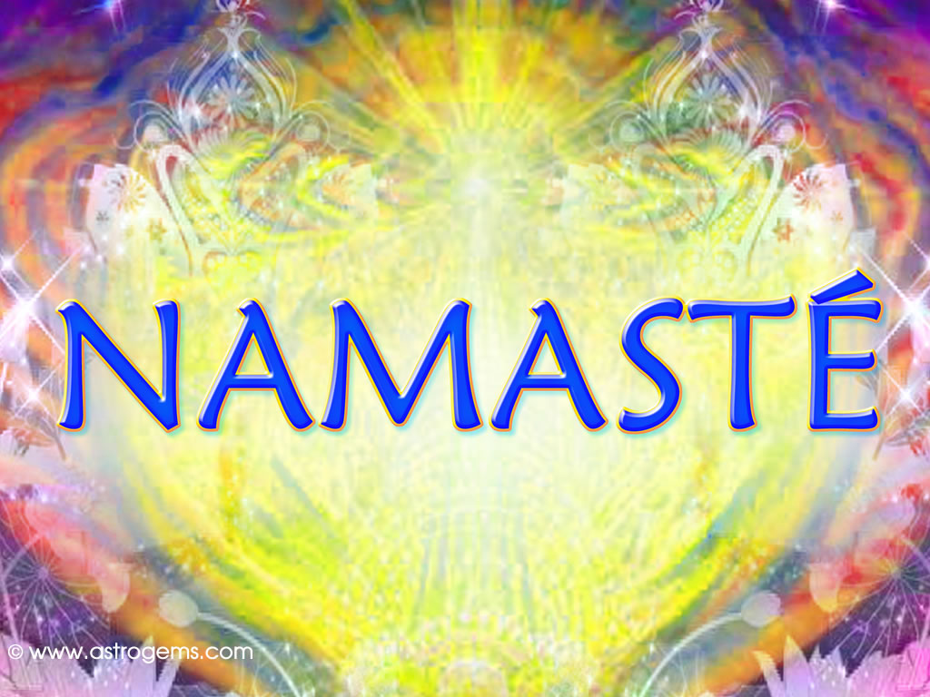 Free namaste wallpaper