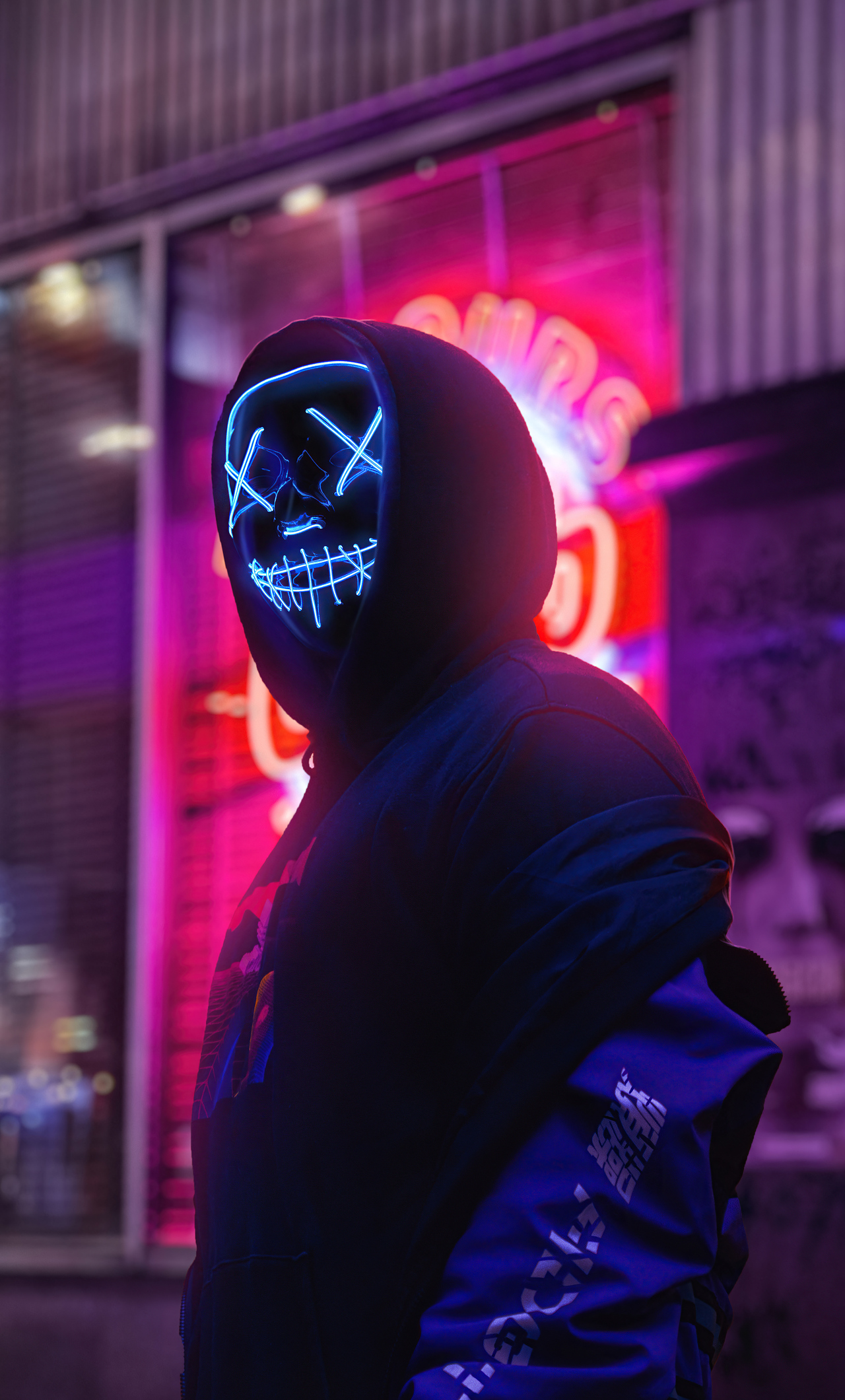 Download Free 100 Neon Mask Boy Wallpapers