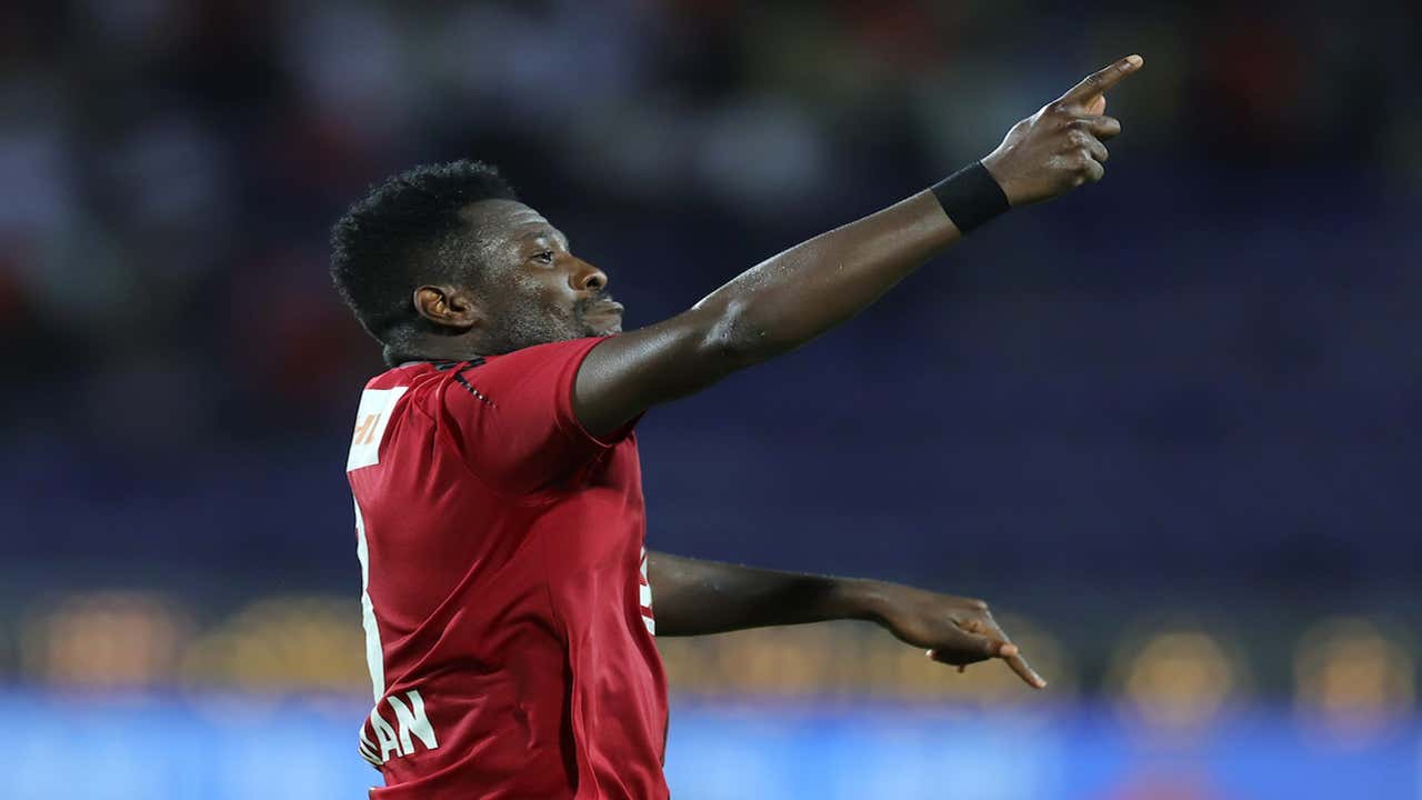 Asamoah gyan has big influence at northeast united