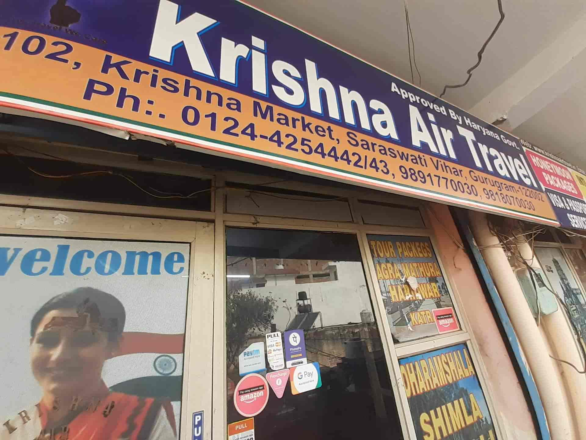 Krishna air travels gurgaon