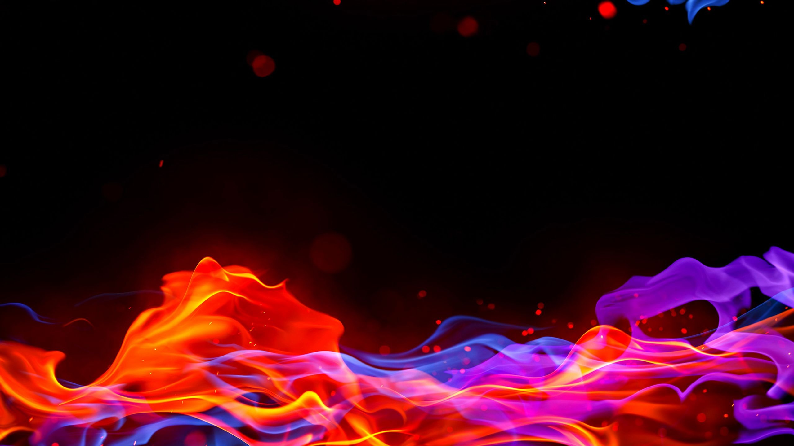 Abstract flames multicolor wallpapers hd desktop and mobile backgrounds