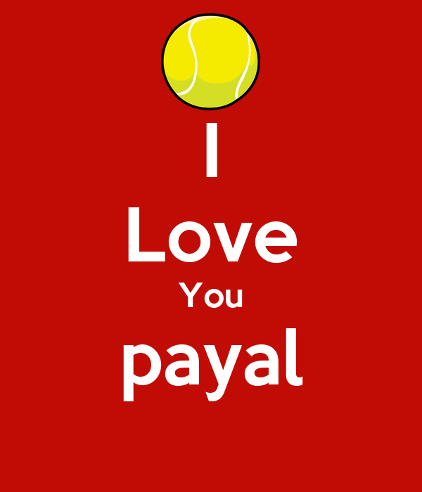 I love you payal poster manish keep calm