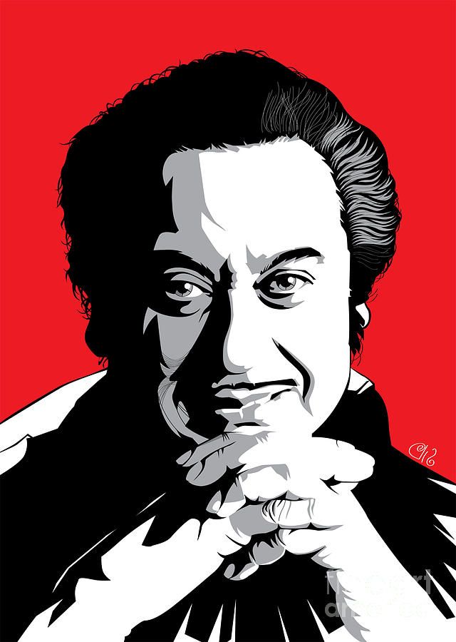 Image result for kishore kumar artistic illustration graphic design posters artist male portrait