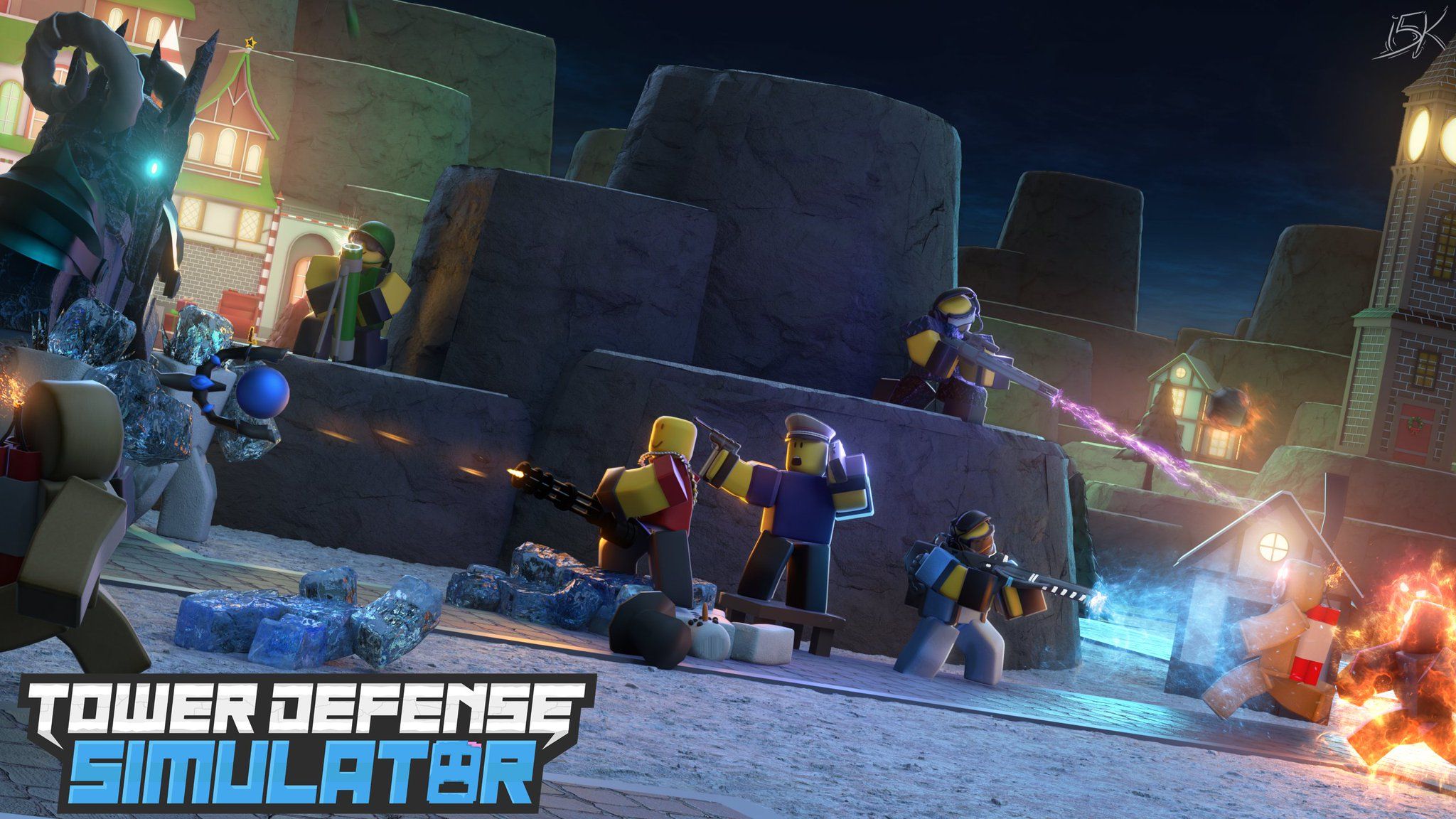 Roblox tower defence simulator wallpapers