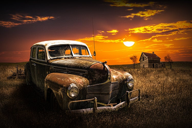 Rustic Old Cars Wallpapers