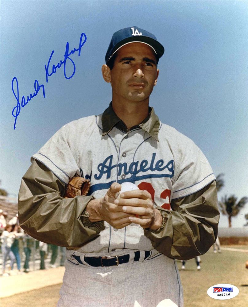 Sandy Koufax Vintage Baseball Poster Wood Print by Gianfranco Weiss - Pixels