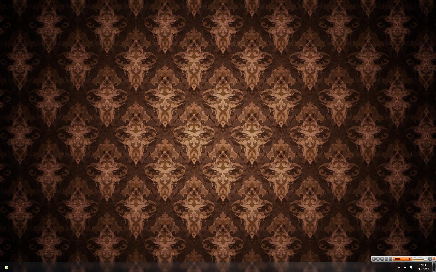 hideous wallpaper | Just wanted to mess up your head. Did it… | Flickr