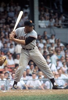 San francisco giants willie mays in action at bat vs philadelphia famous baseball players baseball classic sf giants baseball