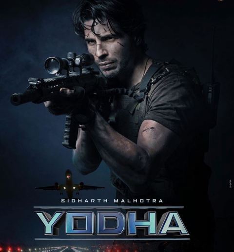 Yodha first look posters out starring sidharth malhotra in an action avatar