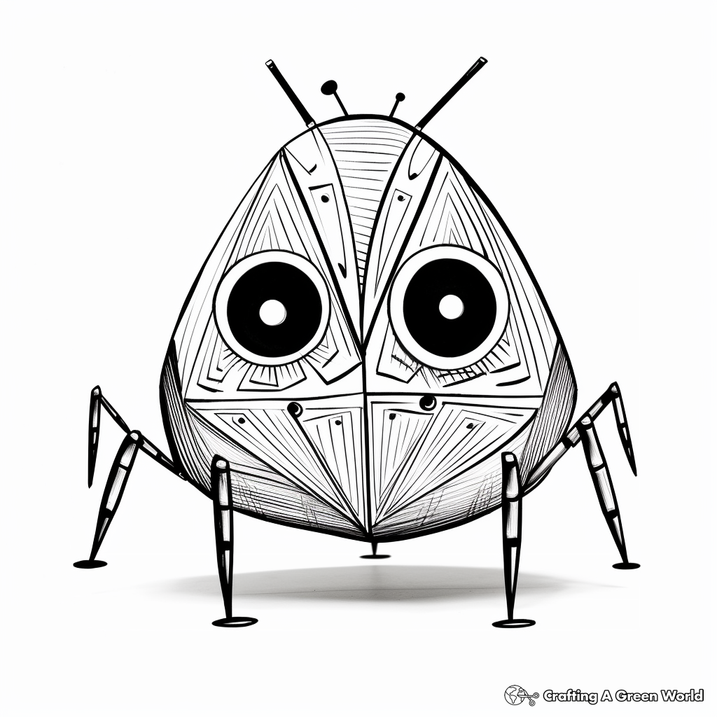 Stink bug coloring pages