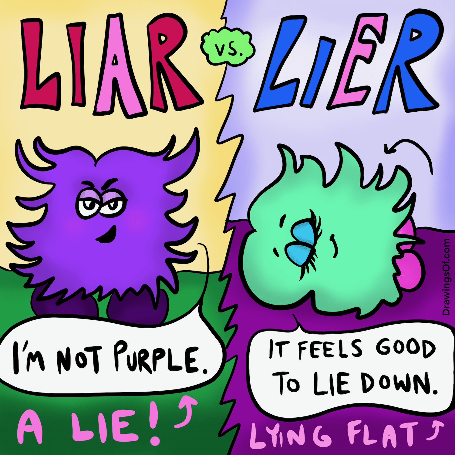 Lier or liar spelling differences explained