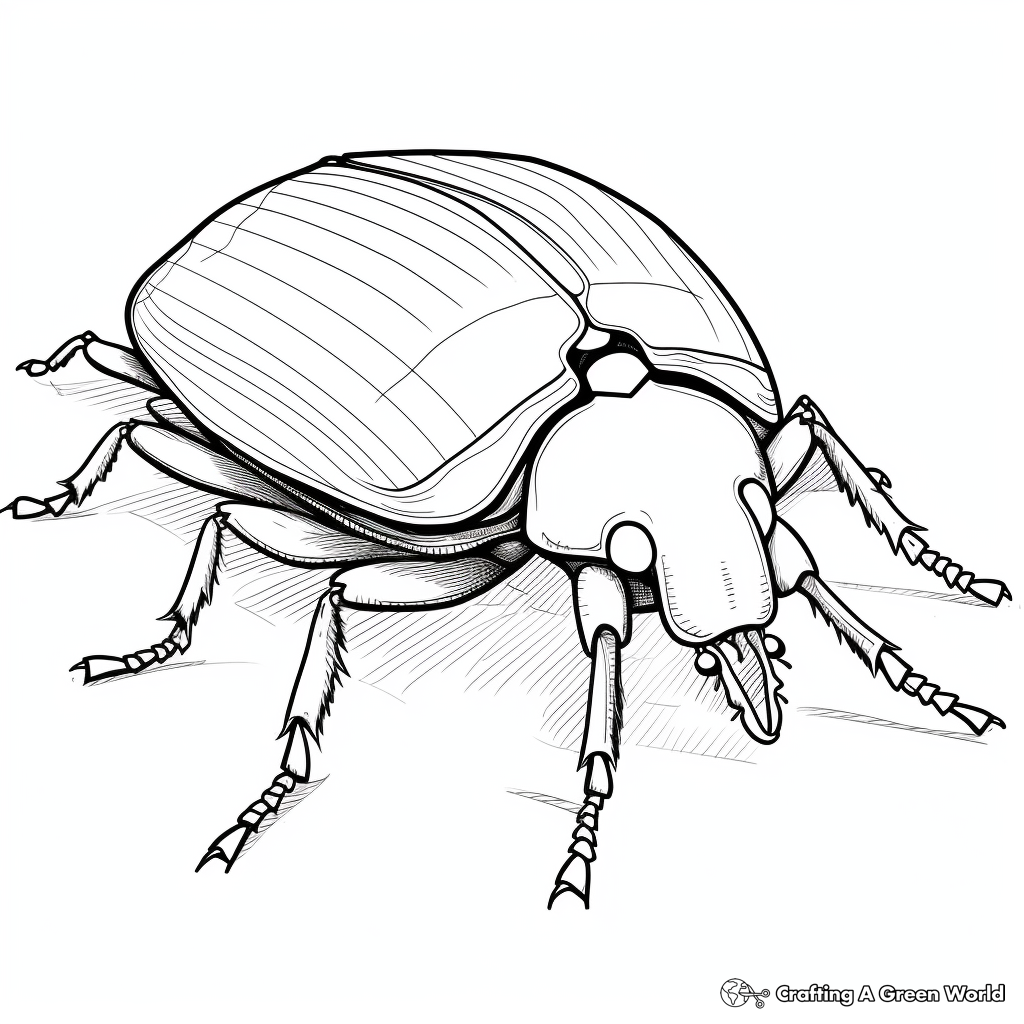 Stink bug coloring pages