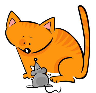 Cat and mouse png vector psd and clipart with transparent background for free download