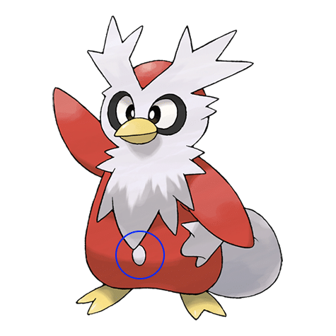 The dashing design of delibird pokãmon go hub