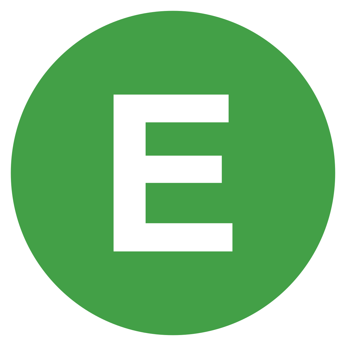 Fileeo circle green letter