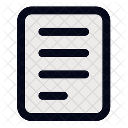 File with a letter colored outline icons