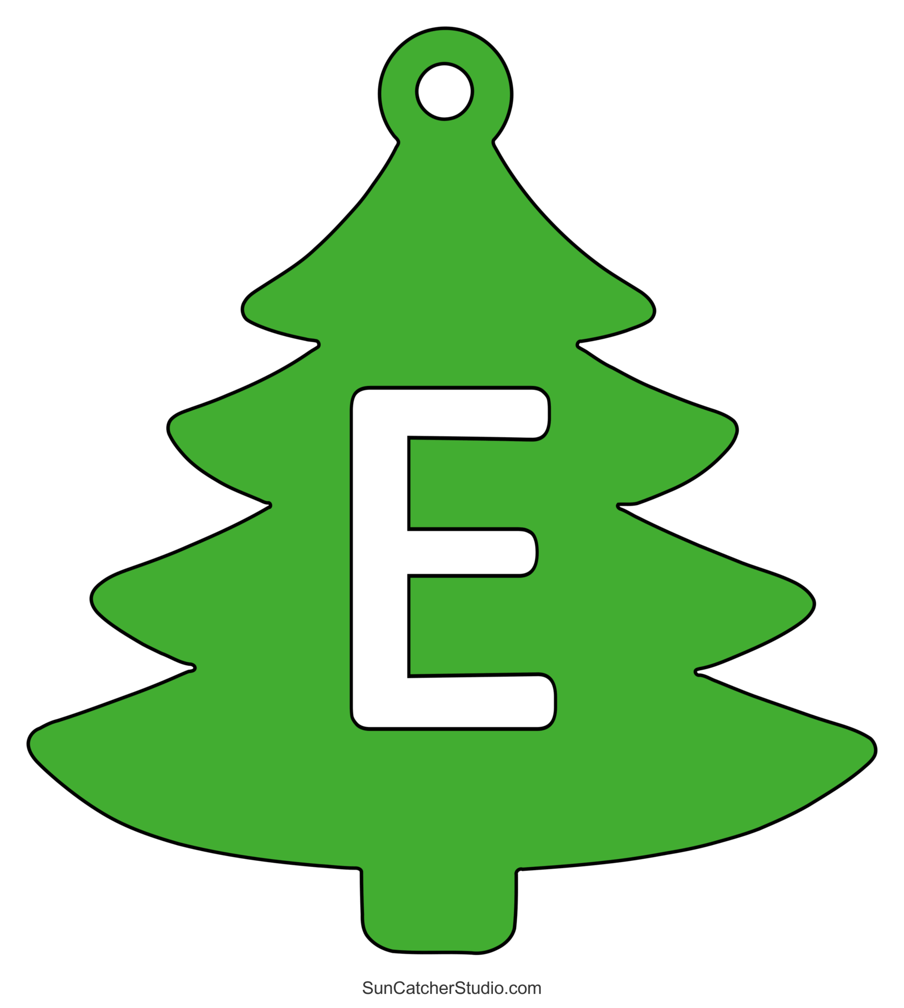 Christmas tree font alphabet letters stencils patterns â diy projects patterns monograms designs templates