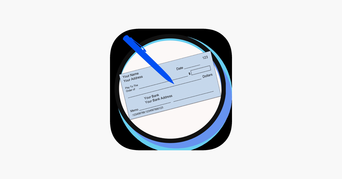 Write checks on the app store