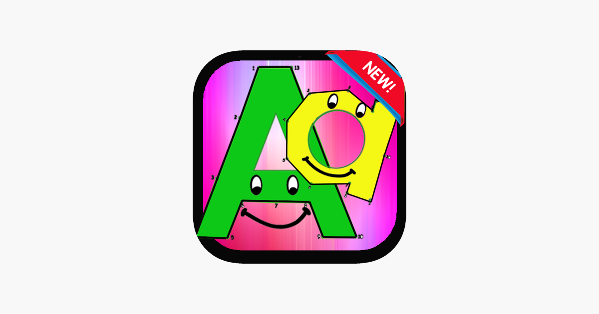 Abc coloring book dot to dot for kids and toddlers on the app store