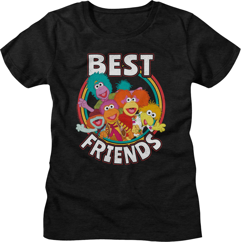 Womens best friends fraggle rock shirt