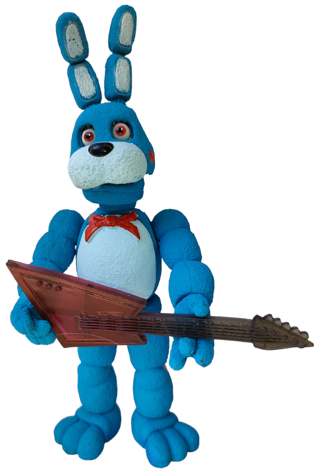 Fnaf bonnie blue hard plastic mexican toy figure five nights at freddys