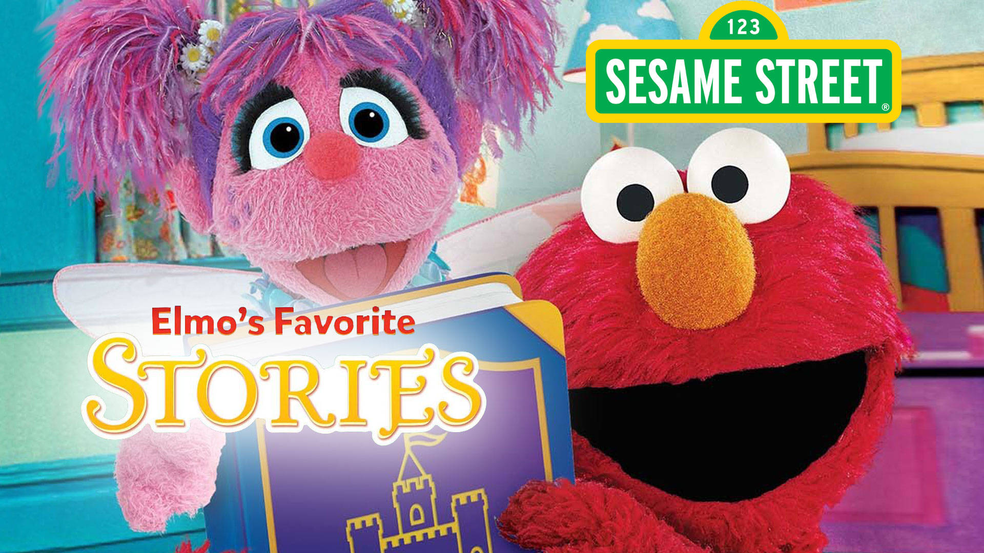 Download elmo and abby cadabby poster wallpaper