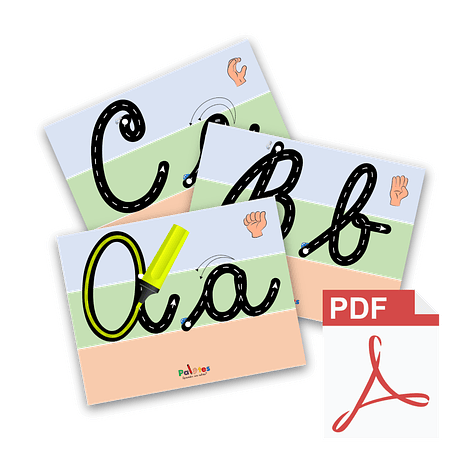 Abecedario caligrafãa letra imprenta pdf