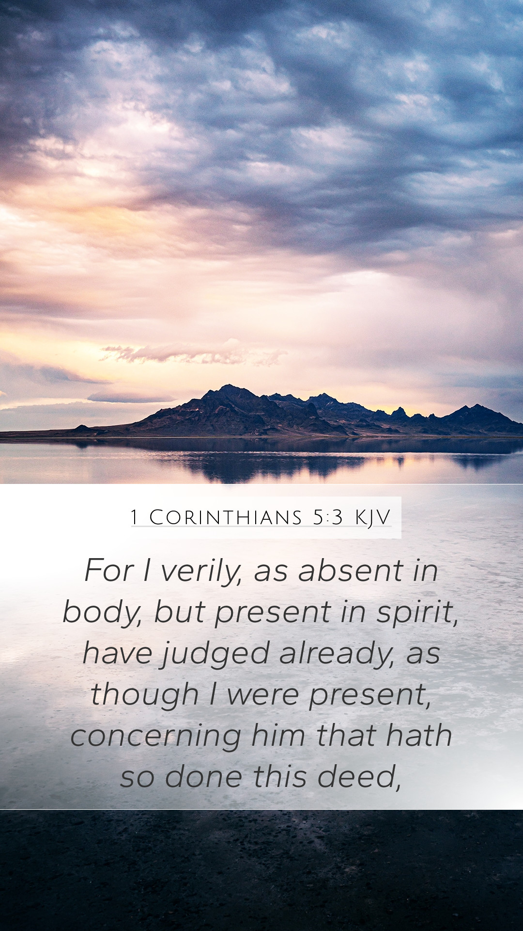 Corinthians kjv mobile phone wallpaper