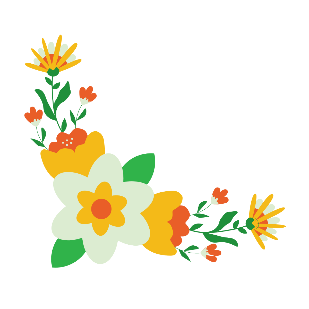 Free floral vectors