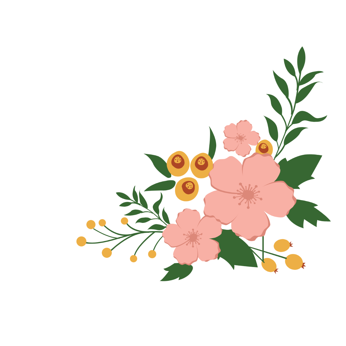 Free floral vectors