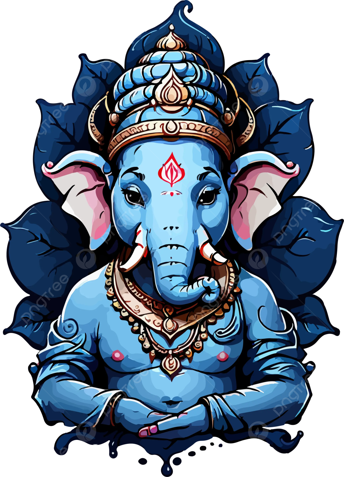 Cartoon ganesha png transparent images free download vector files