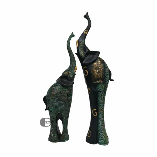 Resin sund elephant statue