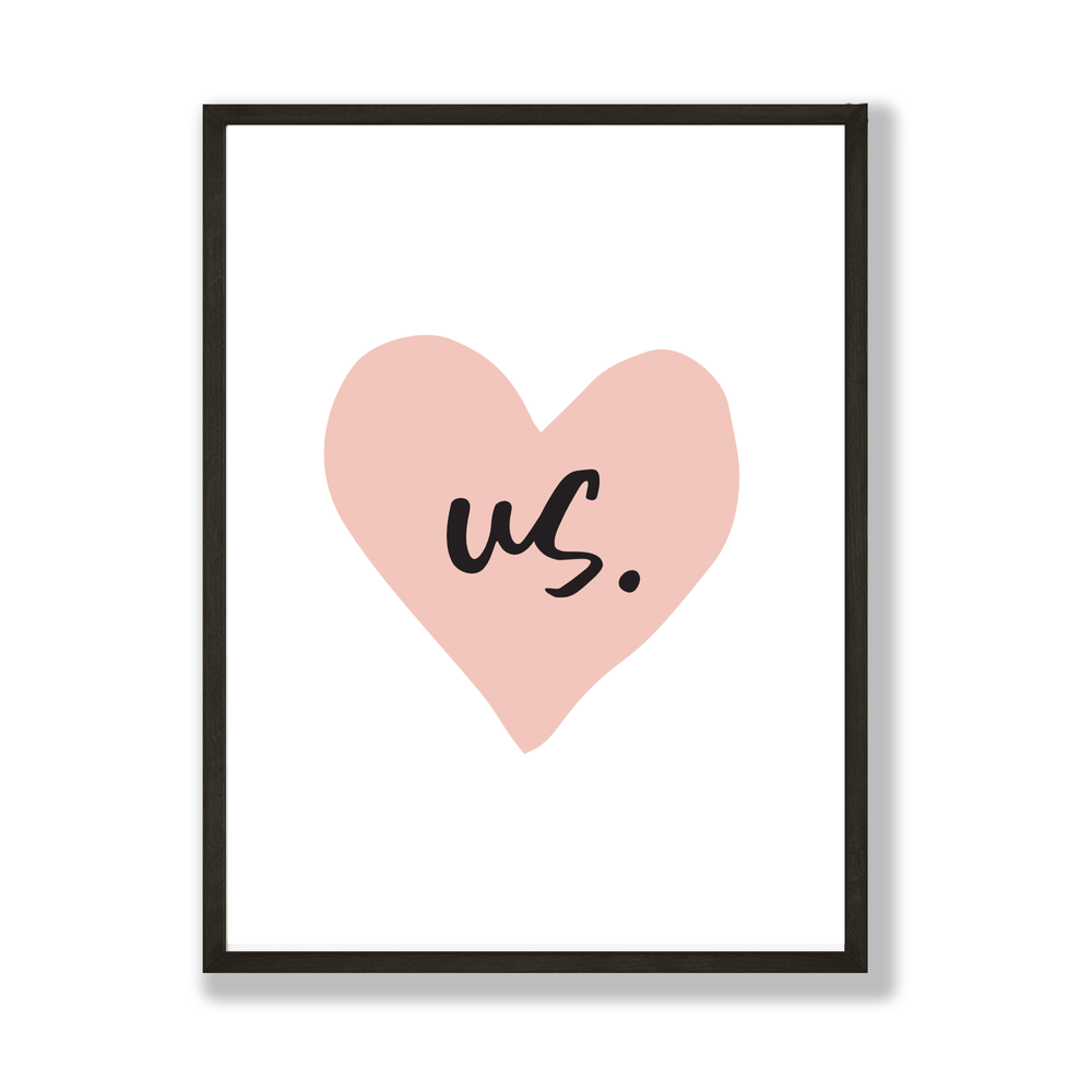 Personalised love is print â word up creative