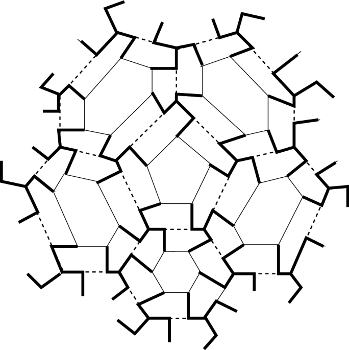 Packing stars in fullerenes