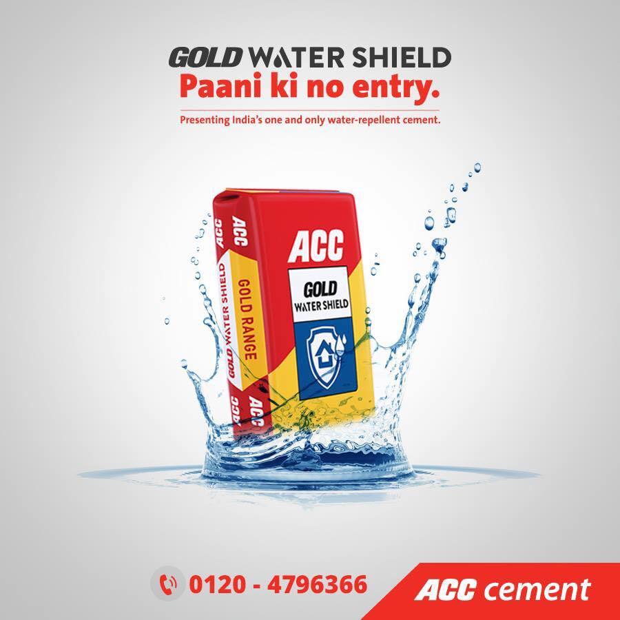 Acc gold cement packing size kg packaging size kgs at rs bag in kanpur