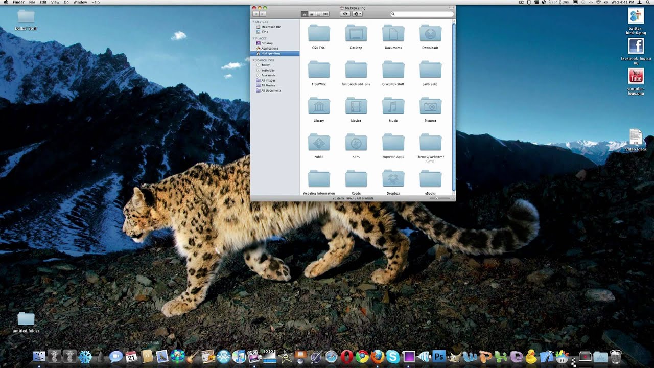How to access and save your default wallpapers on a mac