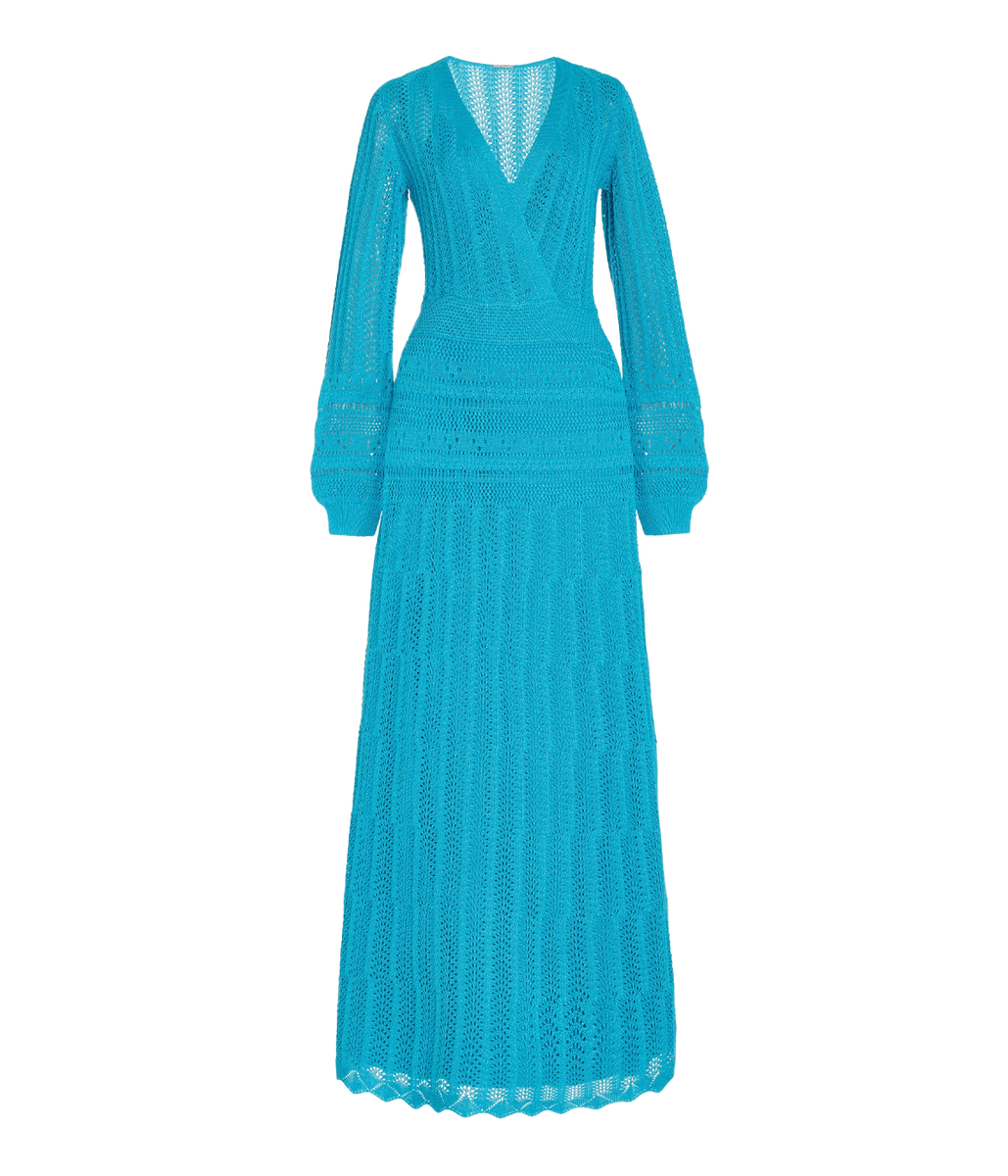 Final sale ace dress in aqua â