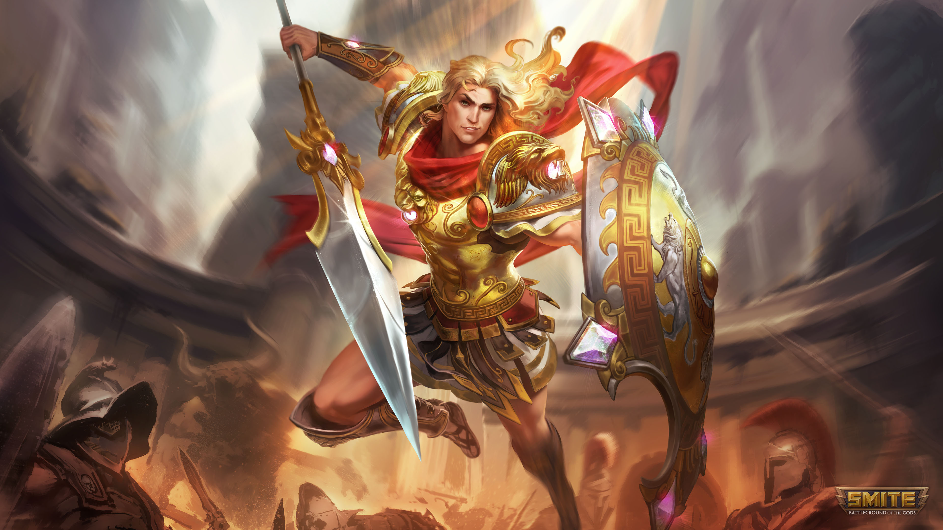 Achilles smite hd papers achtergronden