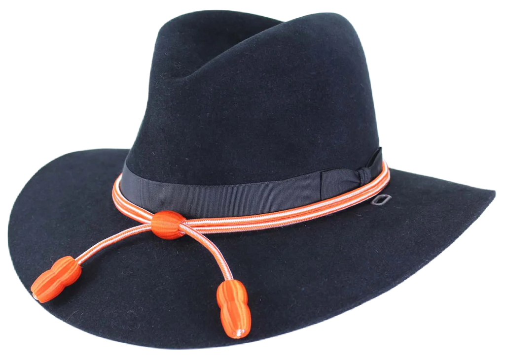 Cavalry hat cord hat braid orange and white signal corps acorn â