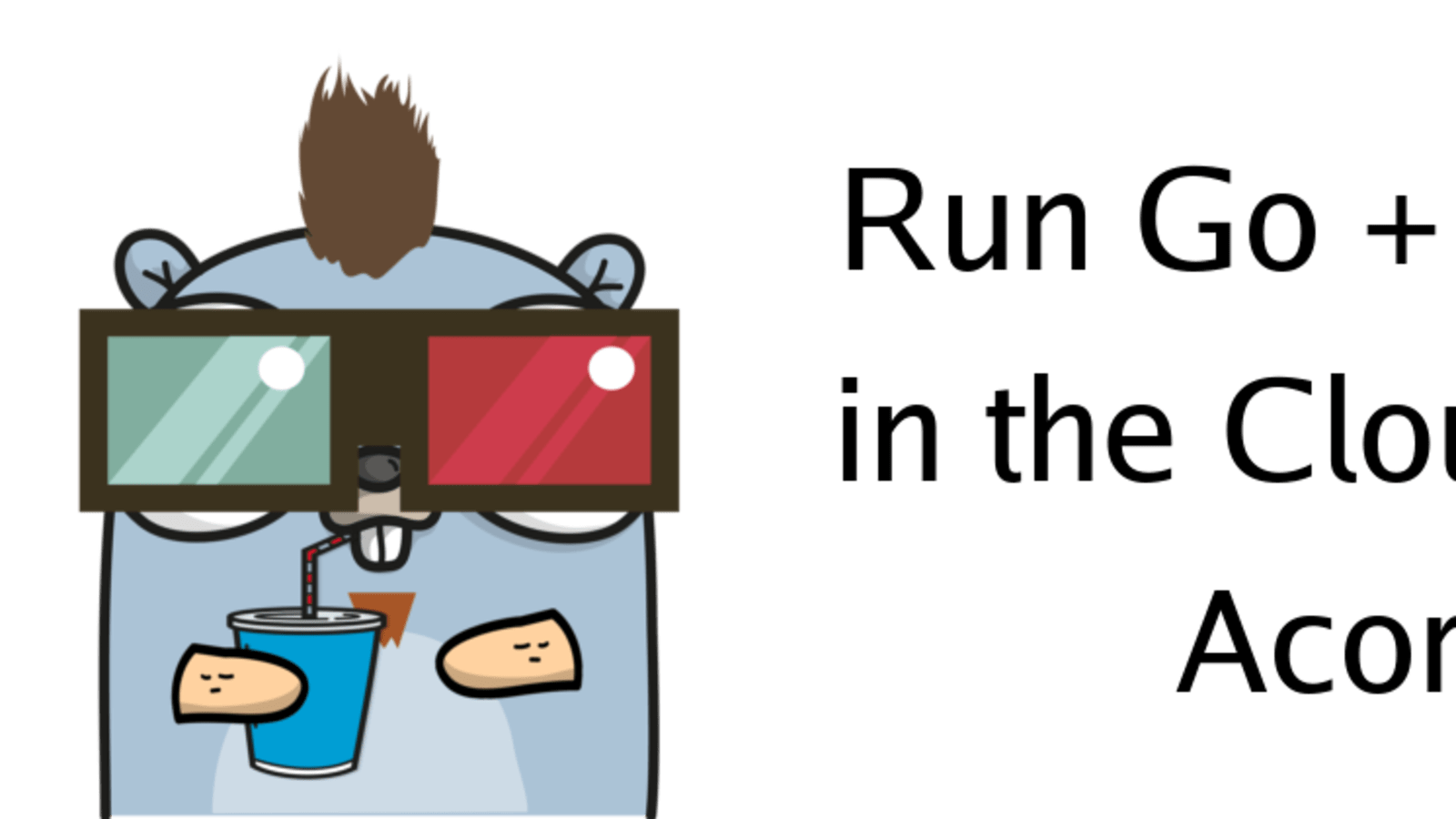 Run go htmx in the cloud with acorn