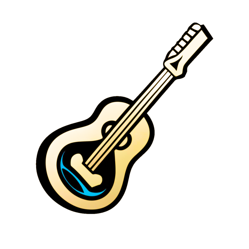 Guitar yellow icon png png images psd free download